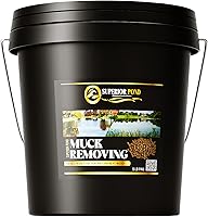 Vista 1 de Productos: Pellets de mierda - 5lb Probiótico beneficioso para bacterias de estanque Removedor de lodos de estanque Reduce y digiere