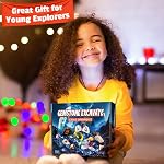 UNGLINGA Gemstones Excavate Gem Stone Dig Kit for Kids Geology Science | 15 Different Real Gem Stones & Fossils, with Dig Tools, Boys Girls Birthday Gifts Idea, Educational S.T.E.M Toys