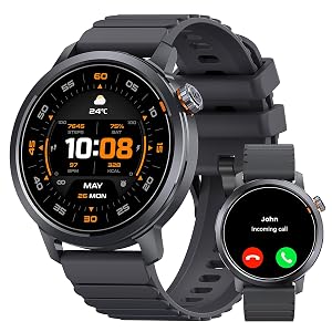 KOSPET Smart Watch for Men 25 Days Battery 1 43 AMOLED Smartwatch for iPhone Android IP68 Waterproof 24