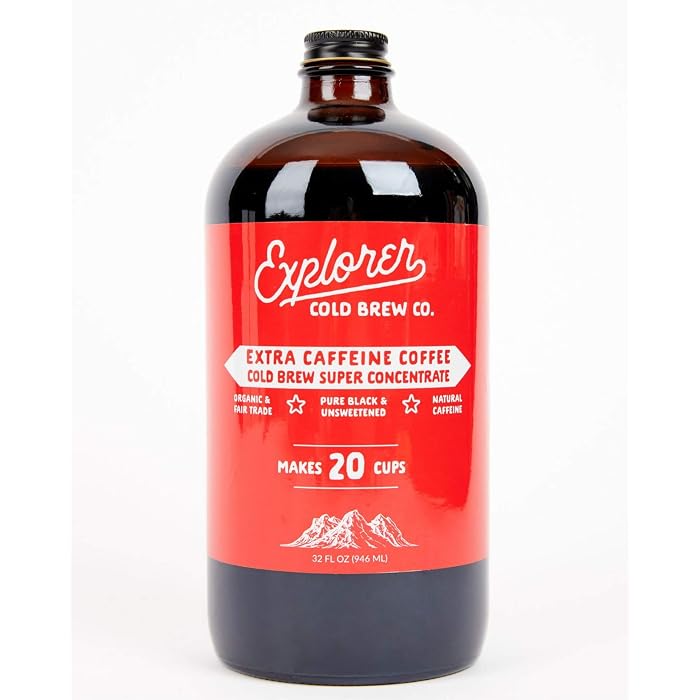 Exploler Extra Buy Explorer Extra Caffeine Cold Brew Coffee Concentrate 32oz Bottle ...