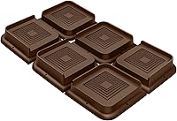 Vista 21 de Elevadores de cama de 6 pulgadas resistentes, elevadores de muebles para cama, escritorio, mesa, sofá, sofá, elevadores de cama de gran