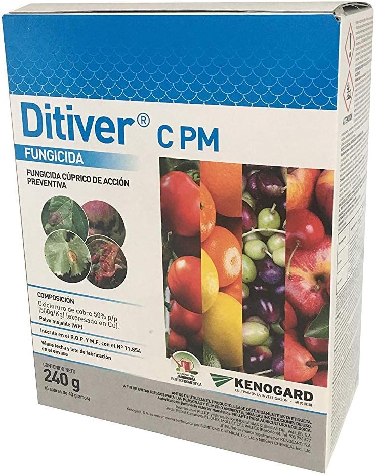 Copper Ditiver C 6 x 40 g Box of 240 g Approved Gardening