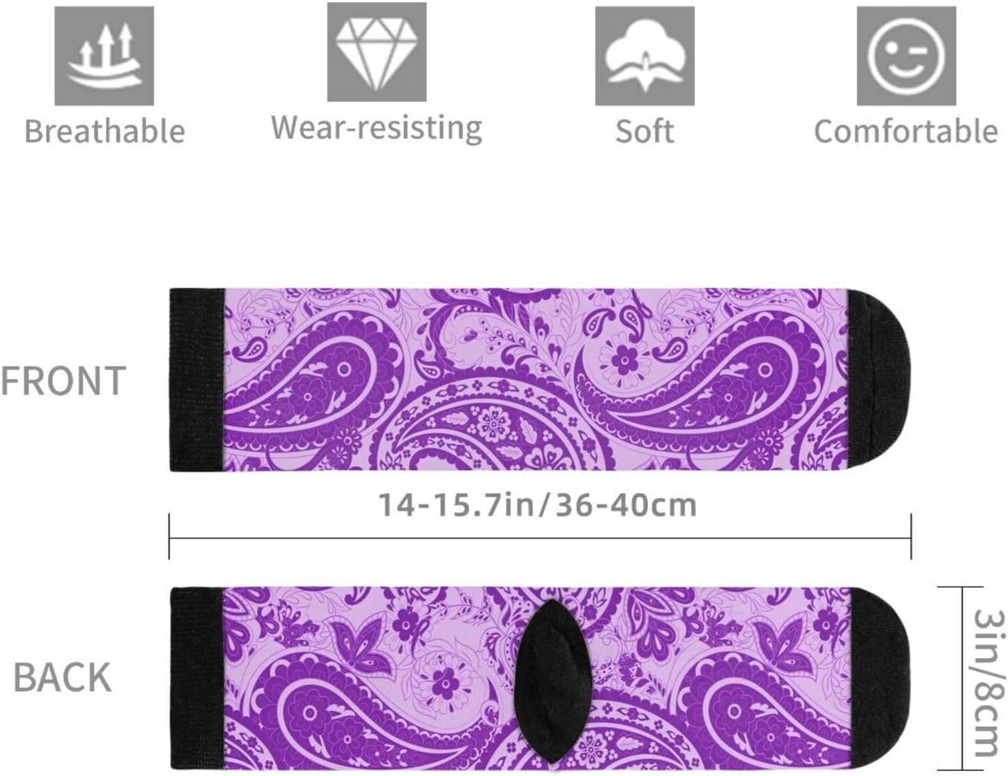 Funny Novelty Socks Casual Athletic Crazy Cute Crew Socks For Women Men - Image 6