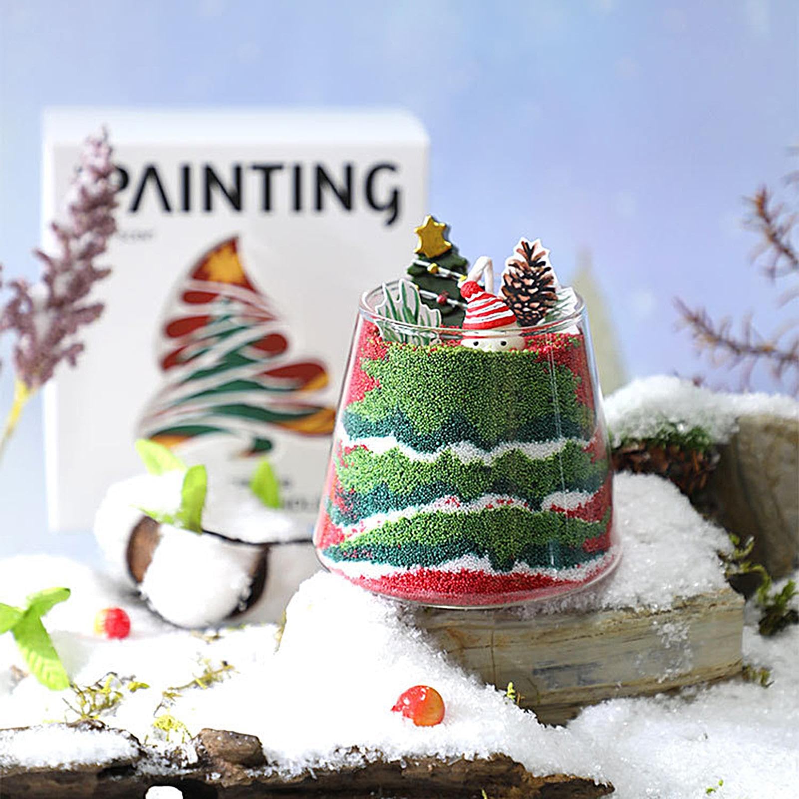 Velas Navideñas 14 Velas Aromáticas con Esencia de Árbol Navideño