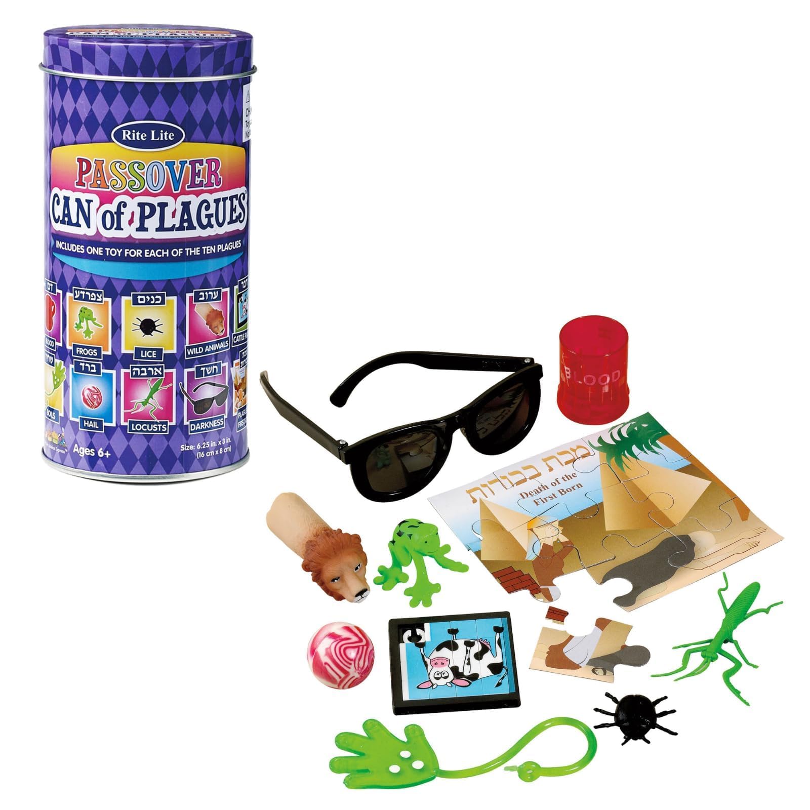 Rite Lite Can of Plagues for Educational Games at Parties and Schools