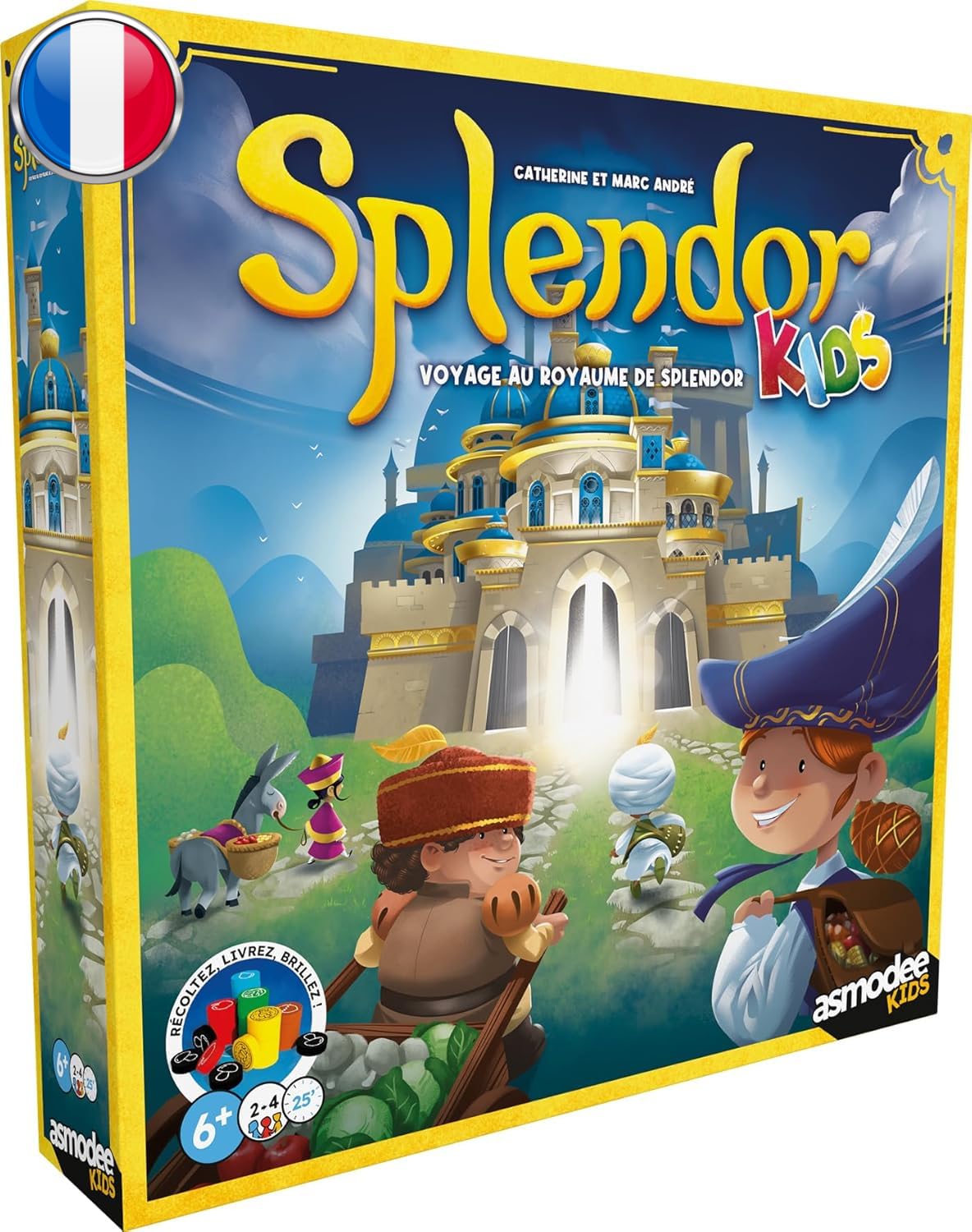 Splendor Kids - Aventure Royale en Famille - Jeu de Stratégie pour Enfants