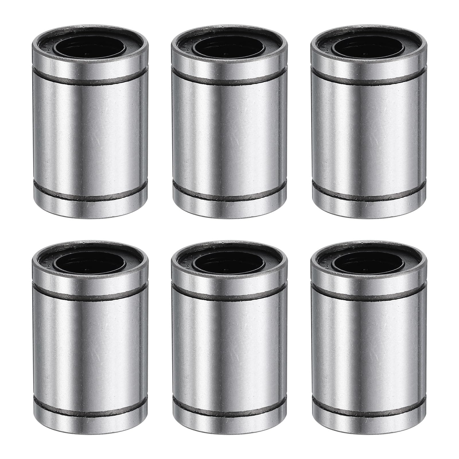 uxcell 6Pcs LM3UU Linear Bearing 3mm Bore 7mm OD 10mm Length Linear Ball Bearings Double Side Rubber Sealed Bearing Steel for CNC Machine 3D Printer Food Packaging Machine — Amazon image 26