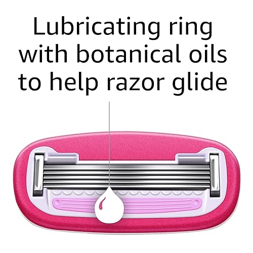 Miniatura 7 de Tienda Basics 5 cuchillas para mujer se adapta a la maquinilla de afeitar para mujer se adapta a Tienda Basics y a las asas Venus incluye 1 asa de