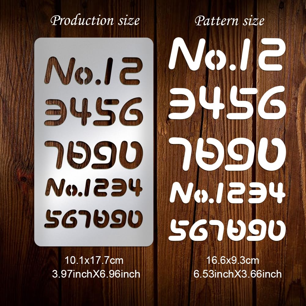 Jewish Template For Crafts UNICRAFTALE Hebrew Letters Metal Stencil ...