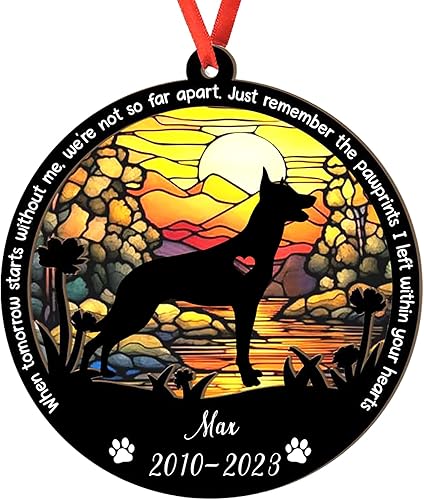 Miniatura 83 de Adorno personalizado para atrapasoles Bichon Frise, Bichon Frise Sun Catcher Adorno de Navidad – Regalo para perro amante, Bichon Frise 3D 2 capas