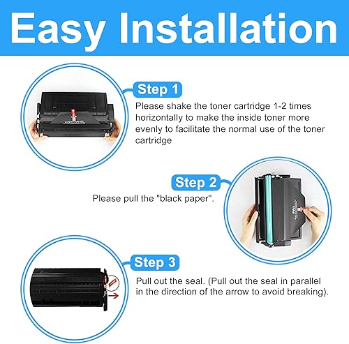 Miniatura 2 de LCL Cartucho de tóner de repuesto compatible para Canon 041 CRG041 CRG041H 0452C001AA 0453C001AA 20000 páginas para Canon LBP312i MF521DW LBP312X