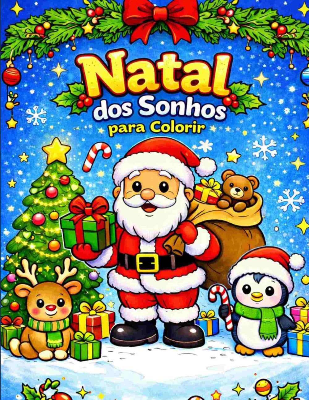 livro de Natal para Colorir