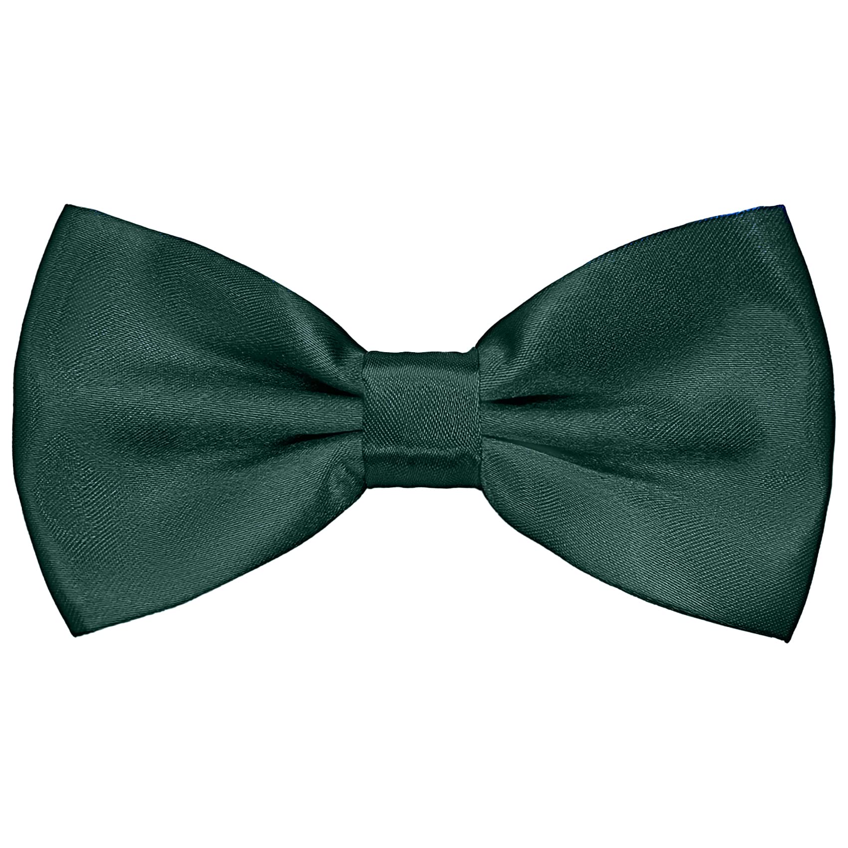 AUSUAYA Men Pre-Tied Silk Formal Tuxedo Bow Tie, Teen Boy Classic Tux Bowtie For Wedding Valentine Party Large Necktie GBMBT3 (Emerald)