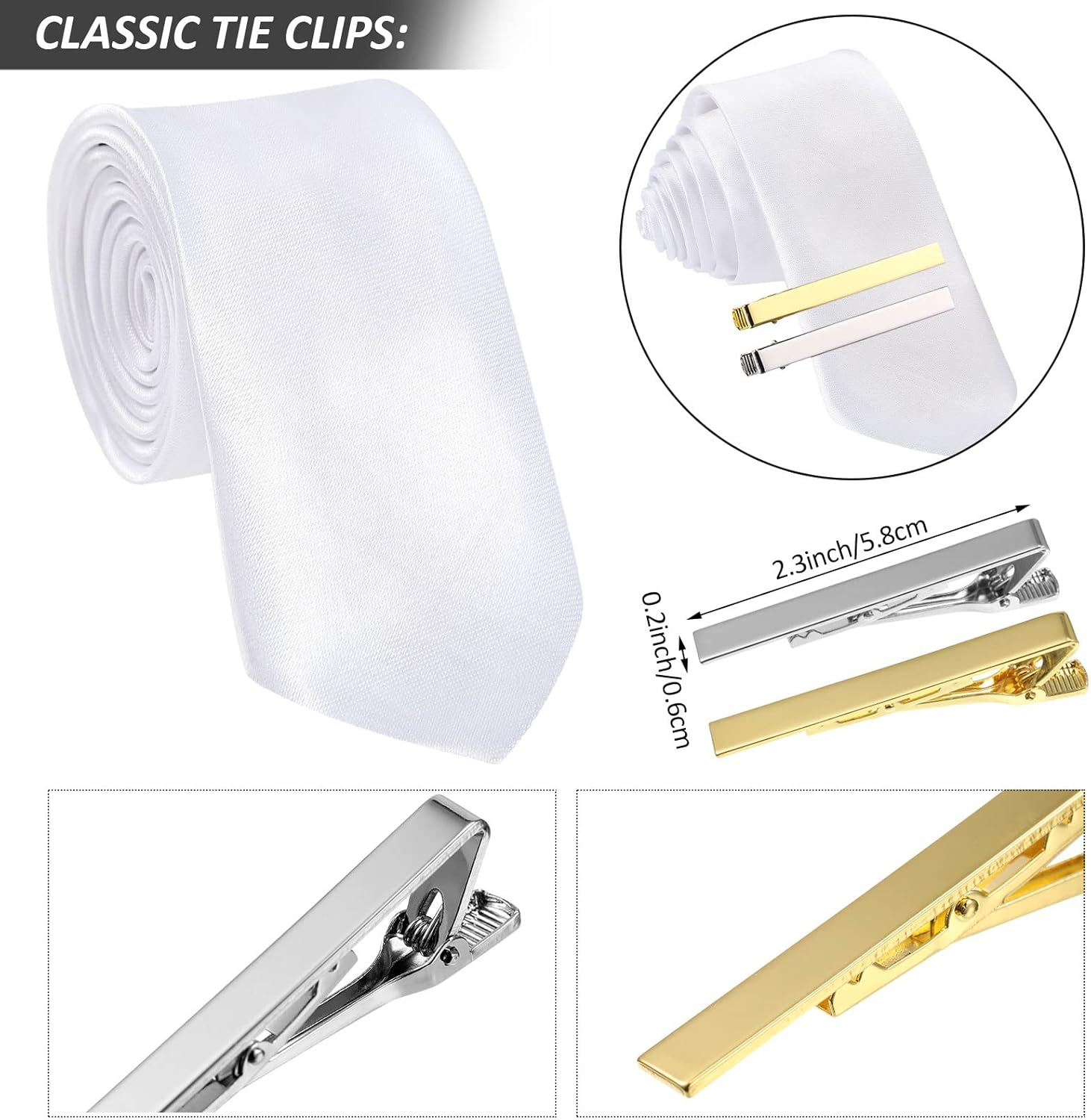 SATINIOR 1920s Old Men Costume Roaring Retro Accessories Set Gangster Hat Bow Tie Pocket Watch Suspender Glass Beard Tie Clip