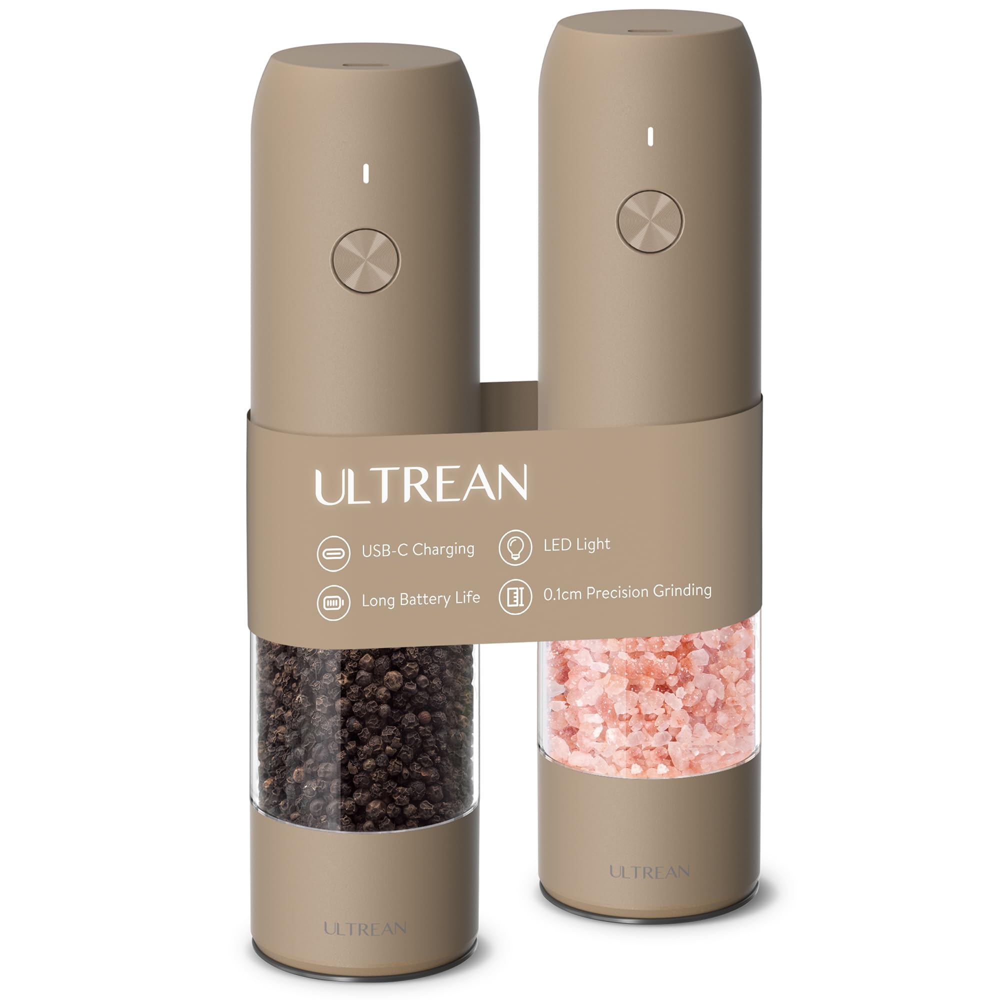 Ultrean Pepper Grinder Set