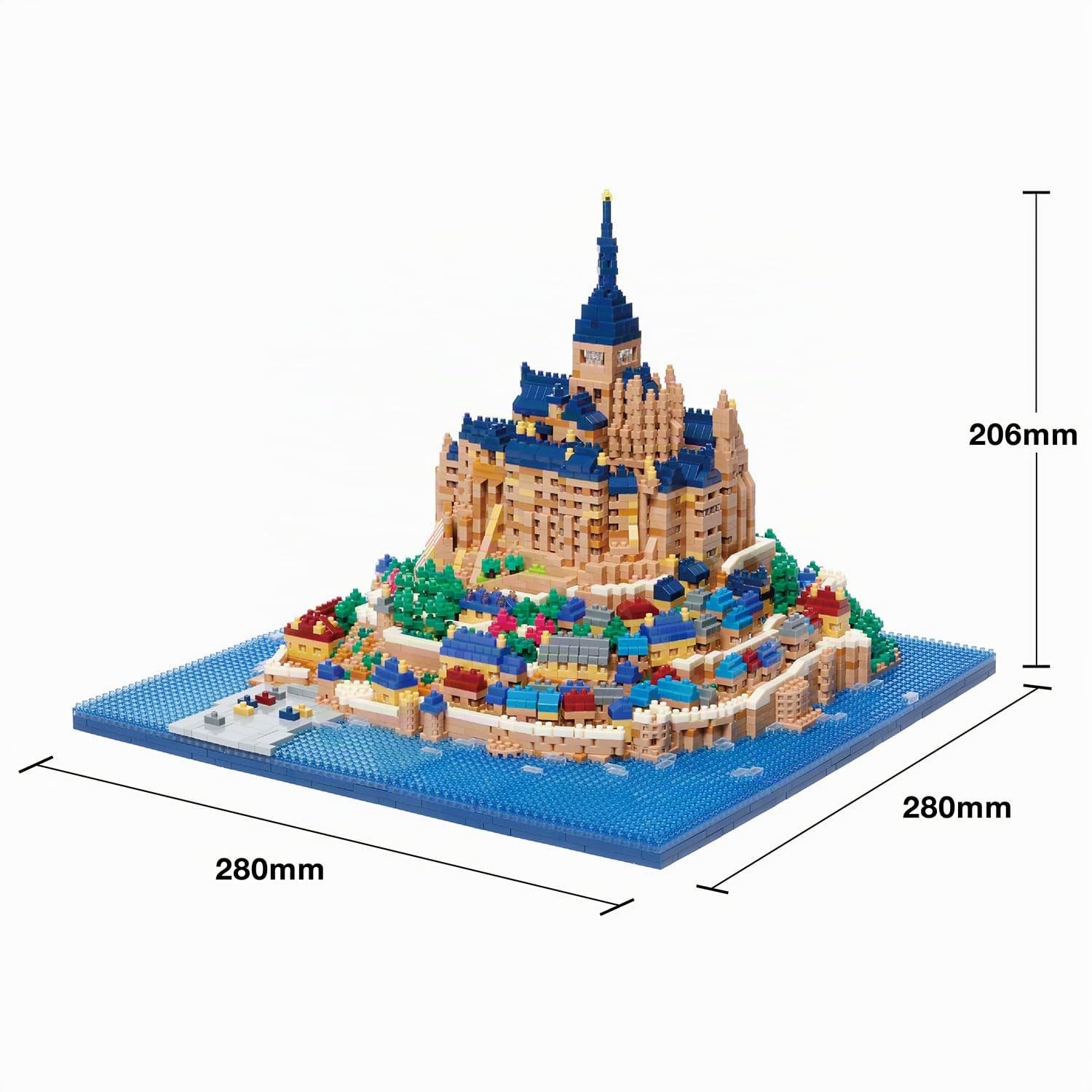 Jeux de construction Le Mont-Saint-Michel en Briques | Boutique Time For Bricks