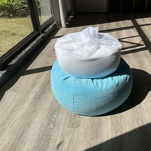 Miniatura 2 de Asiento Lazy Sofá Bean Bag Liner interior para adolescentes, niños y adultos. Funda de repuesto con cremallera para puf, limpieza y almacenamiento