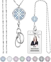Vista 8 de SAM & LORI Retractable Lanyards for Id Badges Keys Women Cute Employee Teacher Appreciation Gifts Badge Holder Reel Lanyard