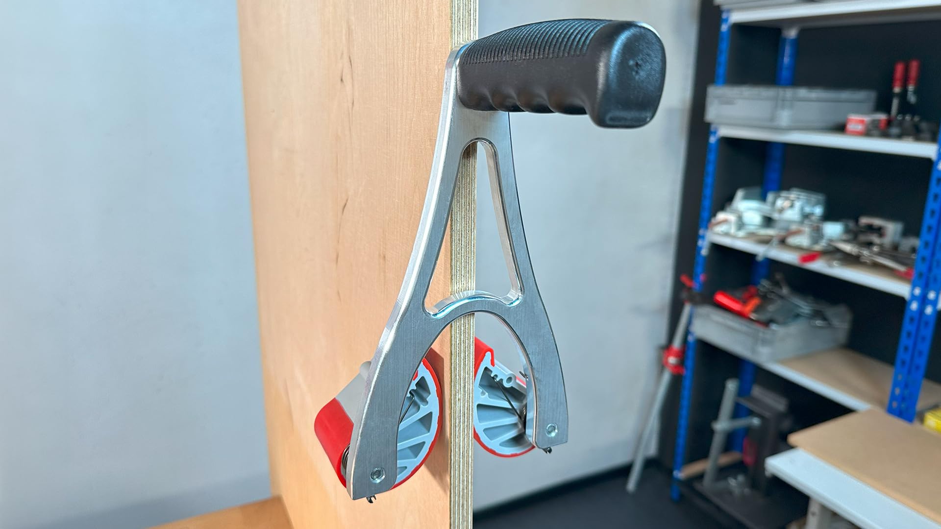 BESSEY Plattenträger KFP, Spannweite 10-65 mm, Für sicheren Transport von z. B. Holzund Spanplatten, Glas und Plexiglas, Gewicht 0,73 Kg