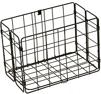 Wald 582 Folding Rear Bike Basket - Collapsible Cargo Storage for Bicycle Racks, 12.75x7.25x8" Capacity