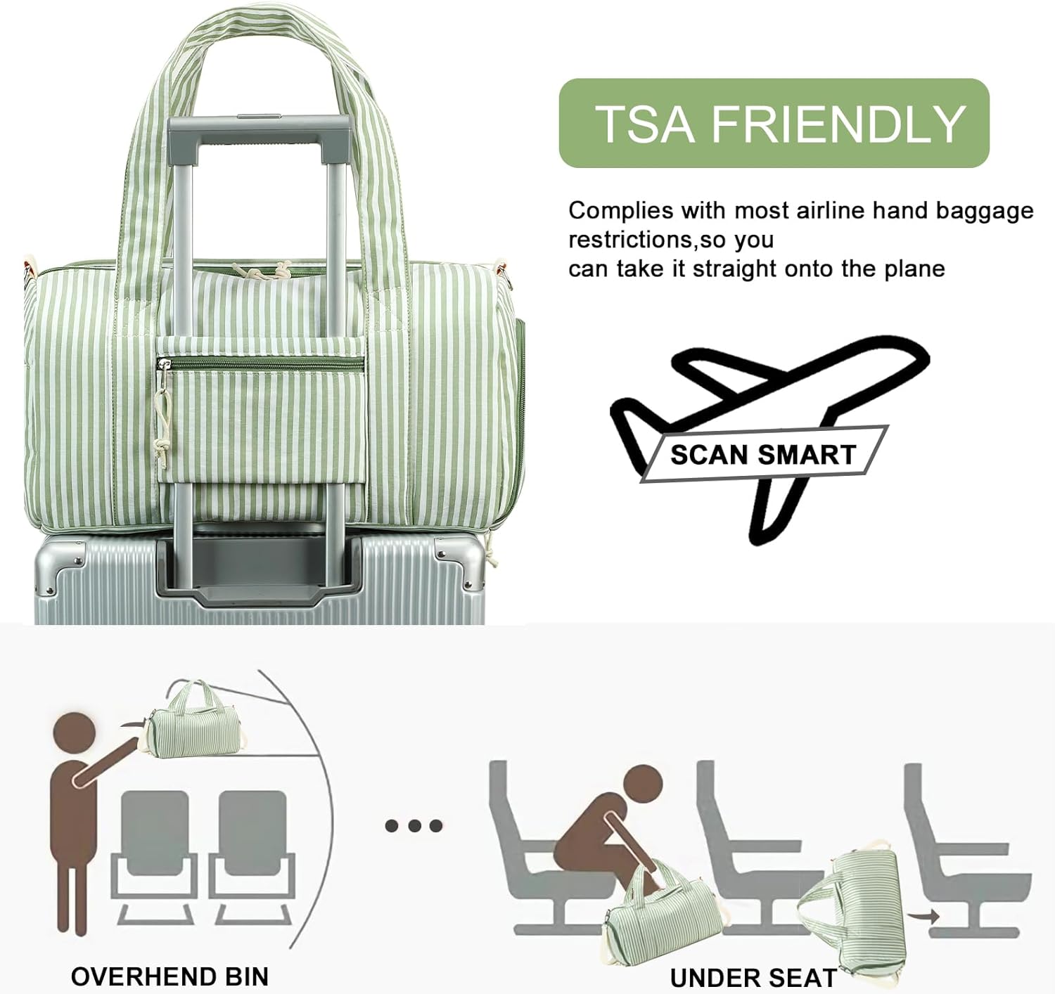 BLUBOON Duffle Bag Girls Kids Cute Gym Bag with Shoes Compartment & Wet Separation Waterproof Sports Overnight Travel Bag - Image 3