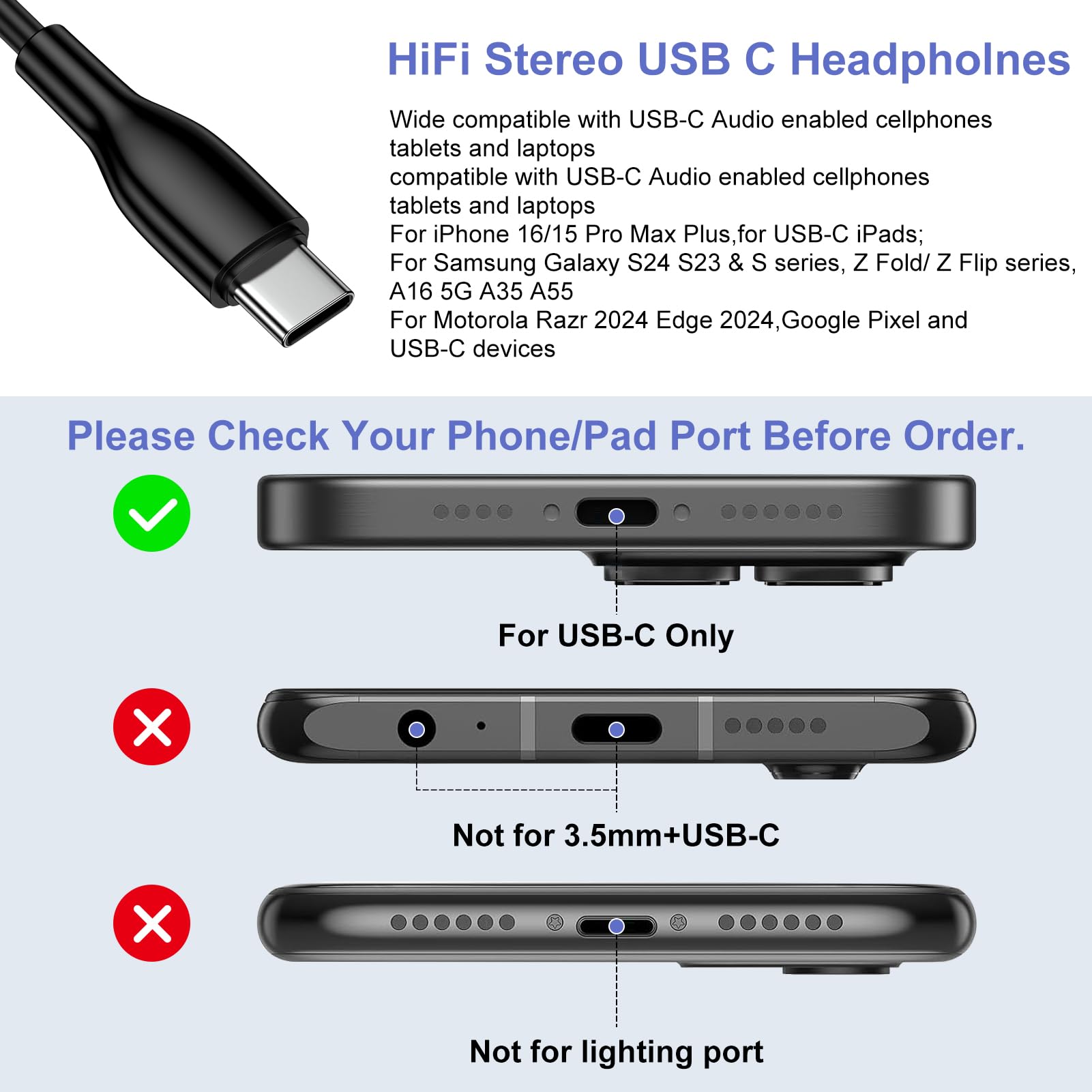 Cable USB C a conector auxiliar de audio Samsung de 3,5 mm, tipo C a conector de auriculares de 3,5 mm, cable estéreo de coche para Galaxy S25 Ultra S25 Edge Plus A17 A16 5G A35 S24 FE S23 S22 S21 Z