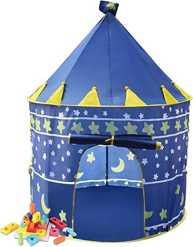 Tienda de campaña Princess Castle, tienda de campaña desplegable para niños, tienda de campaña plegable fácil de limpiar, para interiores y