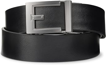 KORE Men s Top-Grain Leather Track Belts | Express Alloy Buckle