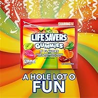 Vista 6 de LIFE SAVERS Gomitas de verano de 5 sabores, tamaño compartido, bolsa de 14.5 onzas