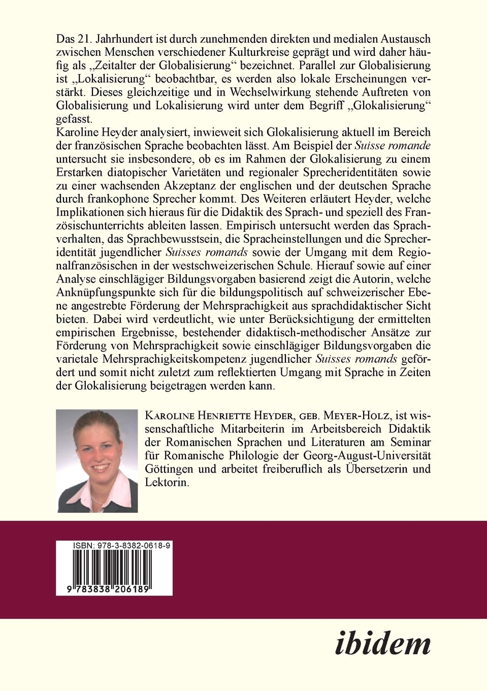 Varietale Mehrsprachigkeit: Konzeptionelle Grundlagen, Empirische Ergebnisse Aus Der Suisse Romande Und Didaktische Implikationen (Romanische Sprachen und ihre Didaktik)