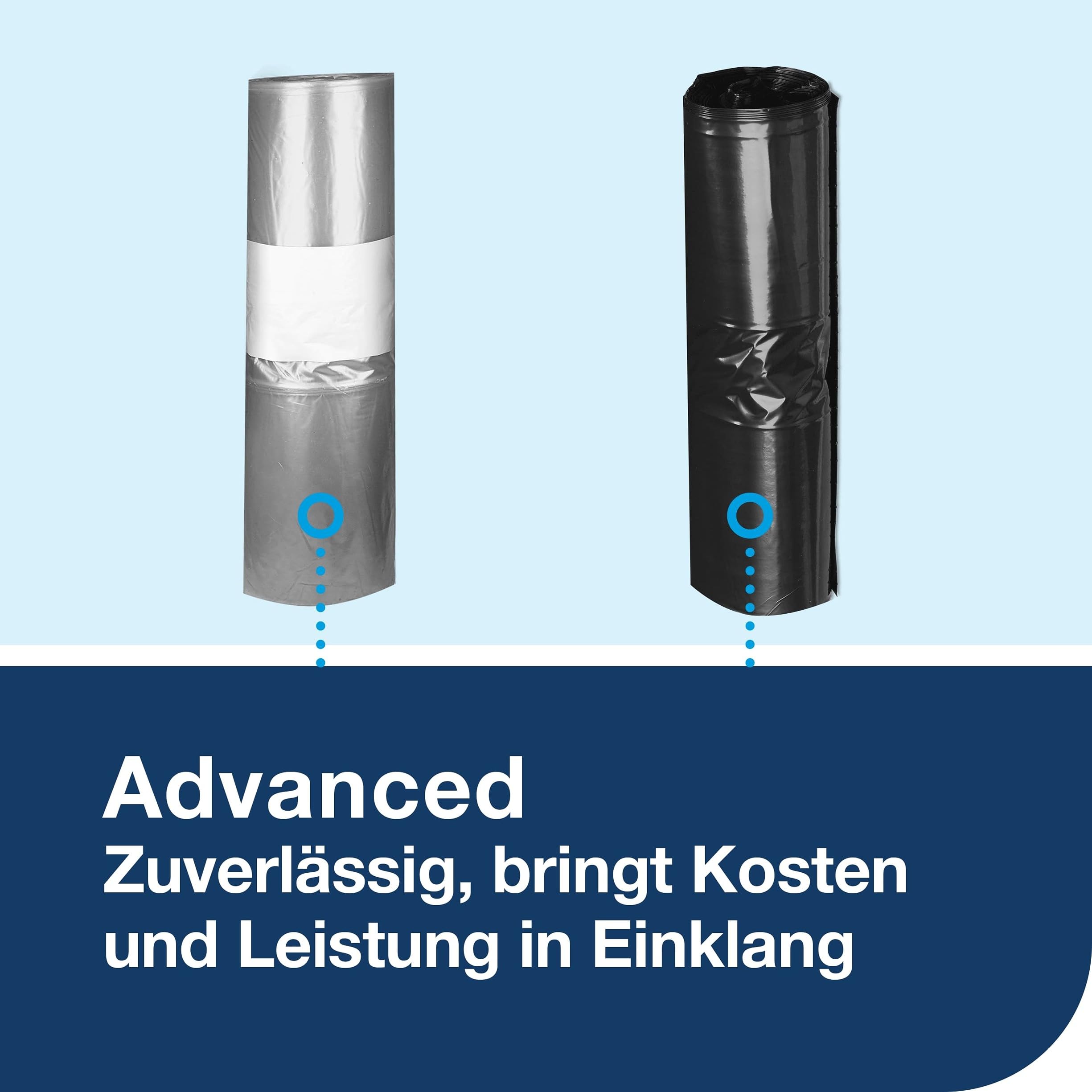 Tork Elevation Papierkorb - Kompakter Sanitärbehälter mit selbstschließendem Deckel - Flexible Montage an Wänden – Bild 2