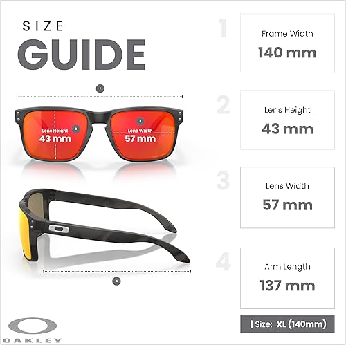 Miniatura 4 de OAKLEY Holbrook OO9102 Square Sunglasses for Men+ Bundle Accessory Leash Kit, Microfiber Pouch