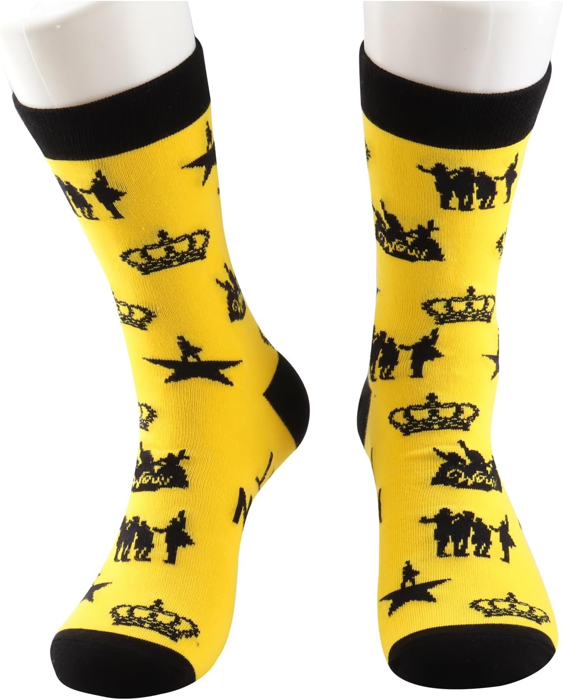 WCGXKO Musical Gift Musical Lover gift Theatre Lover Gift Theatre Socks For Musical Teacher (SLEEP HA SOCKS) - Image 5