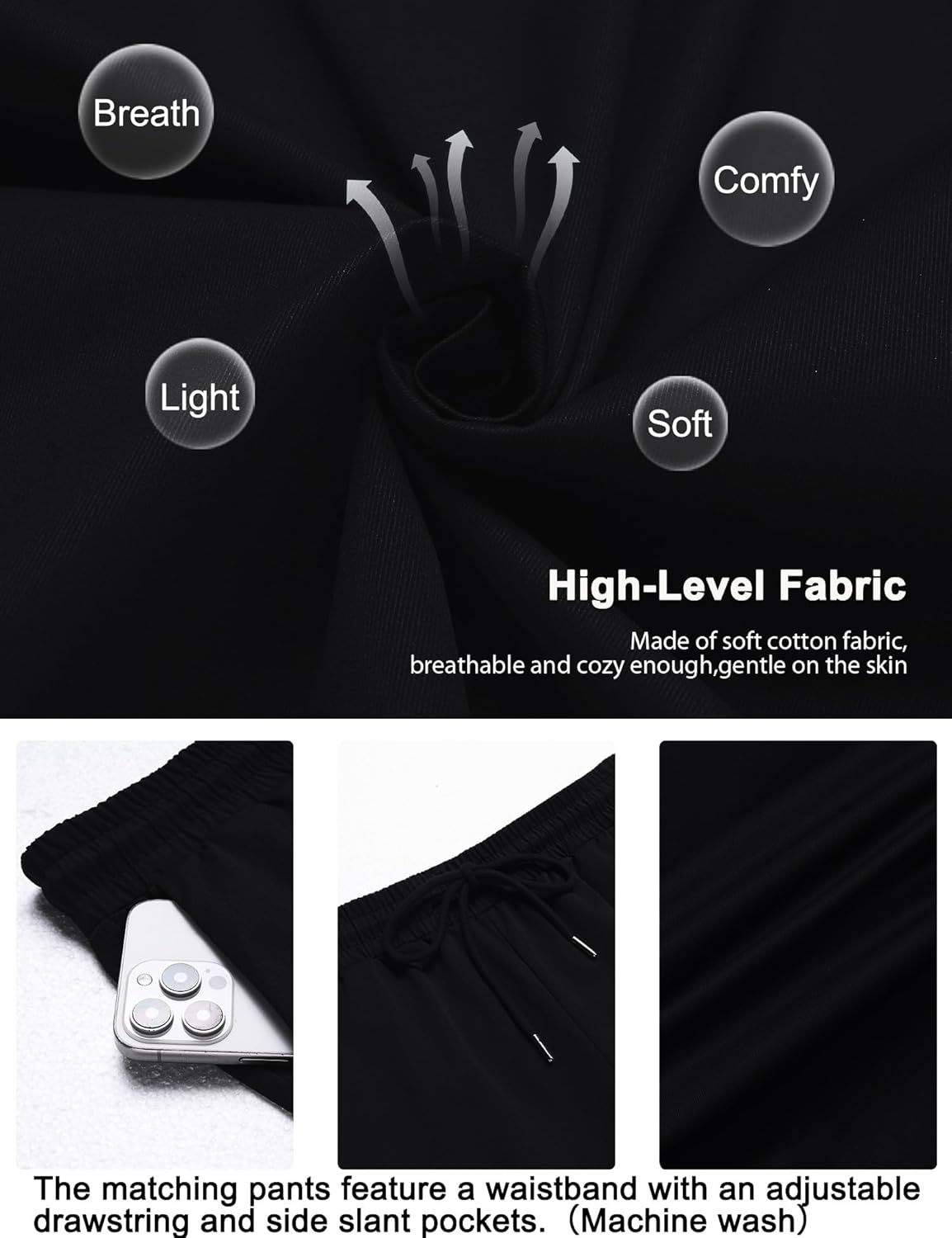 African Suits for Men Dashiki Metallic Suit Printed Shirt and Pants Outfit Traditional 2 Piece Set - Image 4