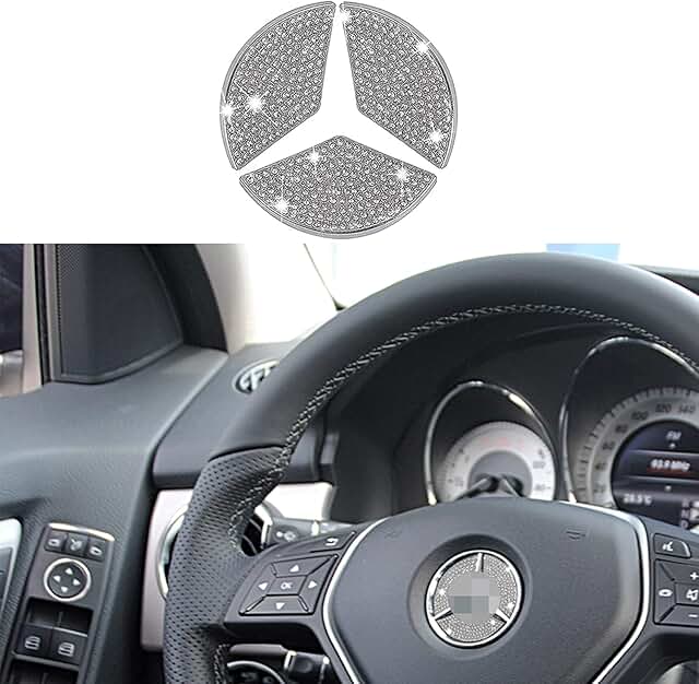 mercedes benz steering wheel emblem