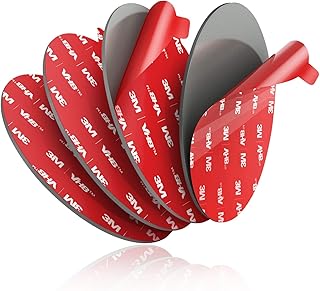 Sticky Adhesive Replacement for Dashboard Suction Cup Mount, 80mm (3.15") VOLPORT 4pcs 3M VHB Circle Double-Sided Extra Strong Adhesive Sticker Tapes for Dash/Camera/GPS/Ipad/Car Phone Sucker Holders