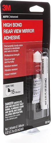 Miniatura 2 de 3MAdhesivo de espejo retrovisor de alta enlace, 08749, 0.02 fl oz
