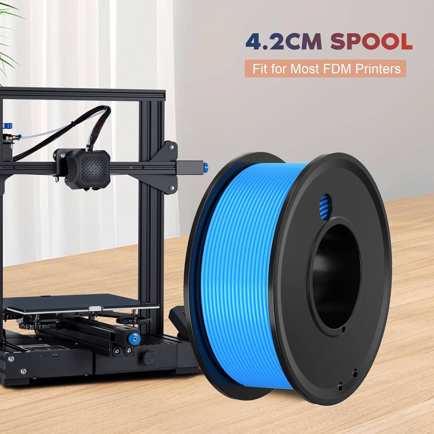 3D Printer Filament PLA 1.75mm 3-D Printing Materials 5 Colors Bundle Print Filimate 1.75 mm Orange Green Blue Yellow Purple Filiment1.75 Accuracy ±0.02mm Fillament Spool Vacuum Pack 250G X 5