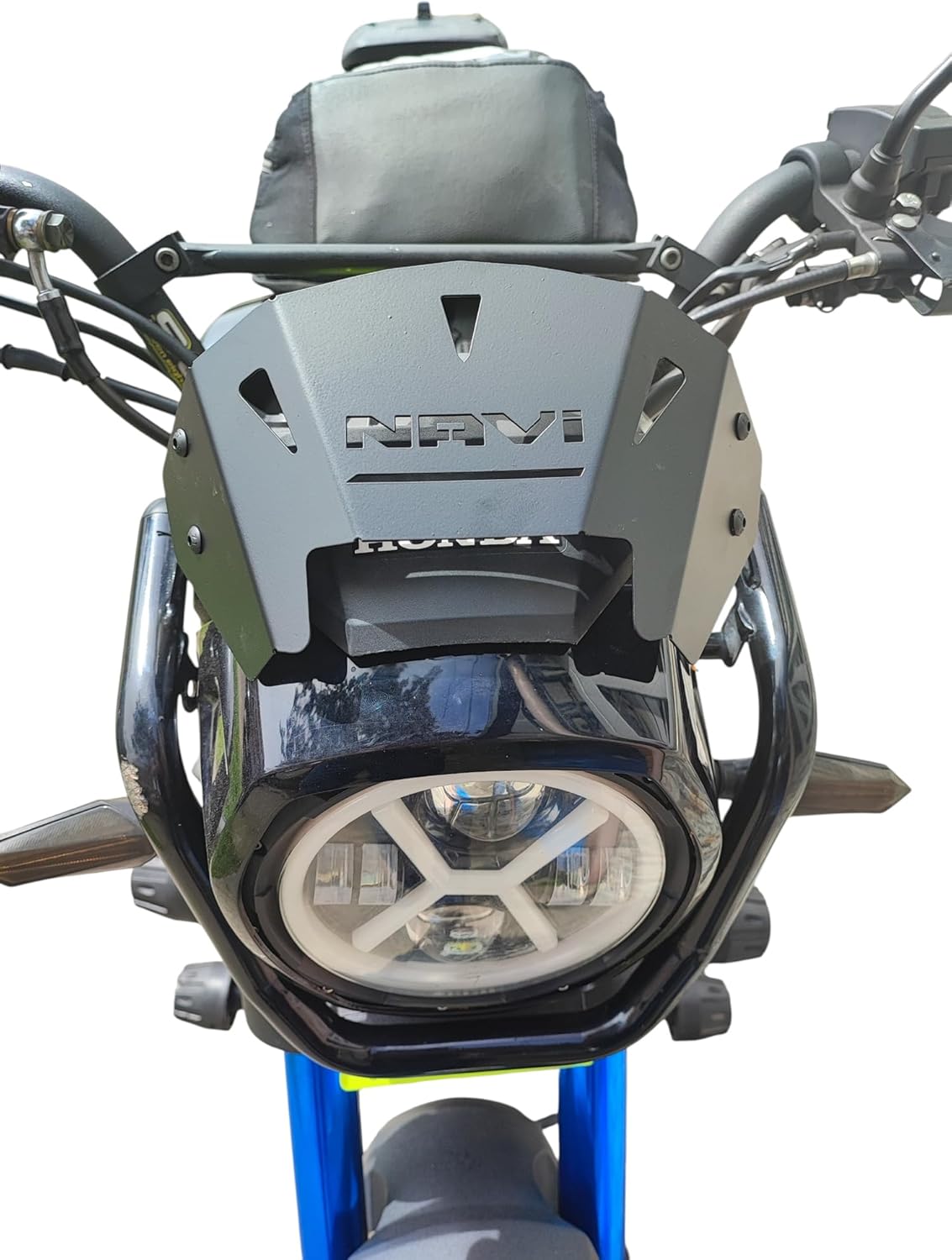 Motorcycle Sport Fairing Compatible With Honda Navi (Black)