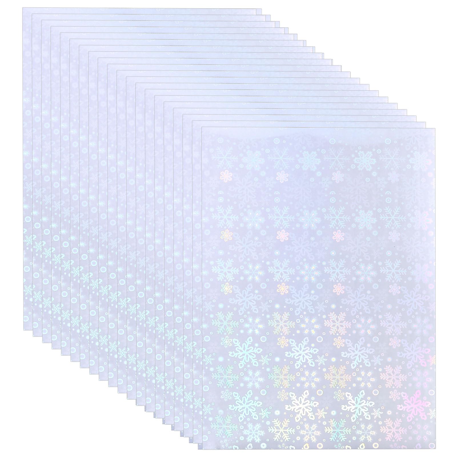 Feuille adhésive holographique A4 pour sublimer vos décorations scrapbooking