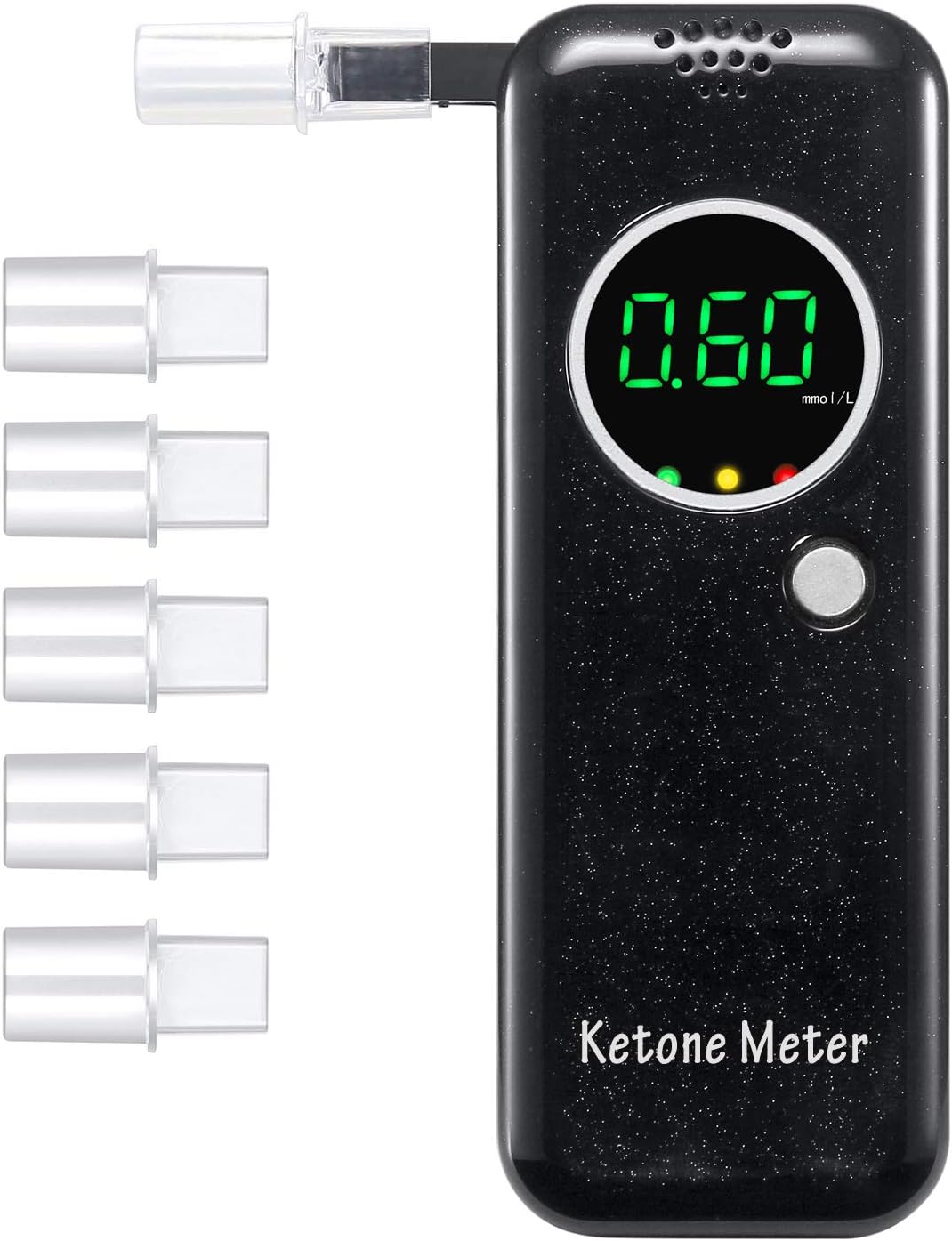 GDbow Ketone Meter Ketone Breath Analyzer for Ketosis Testing -Black