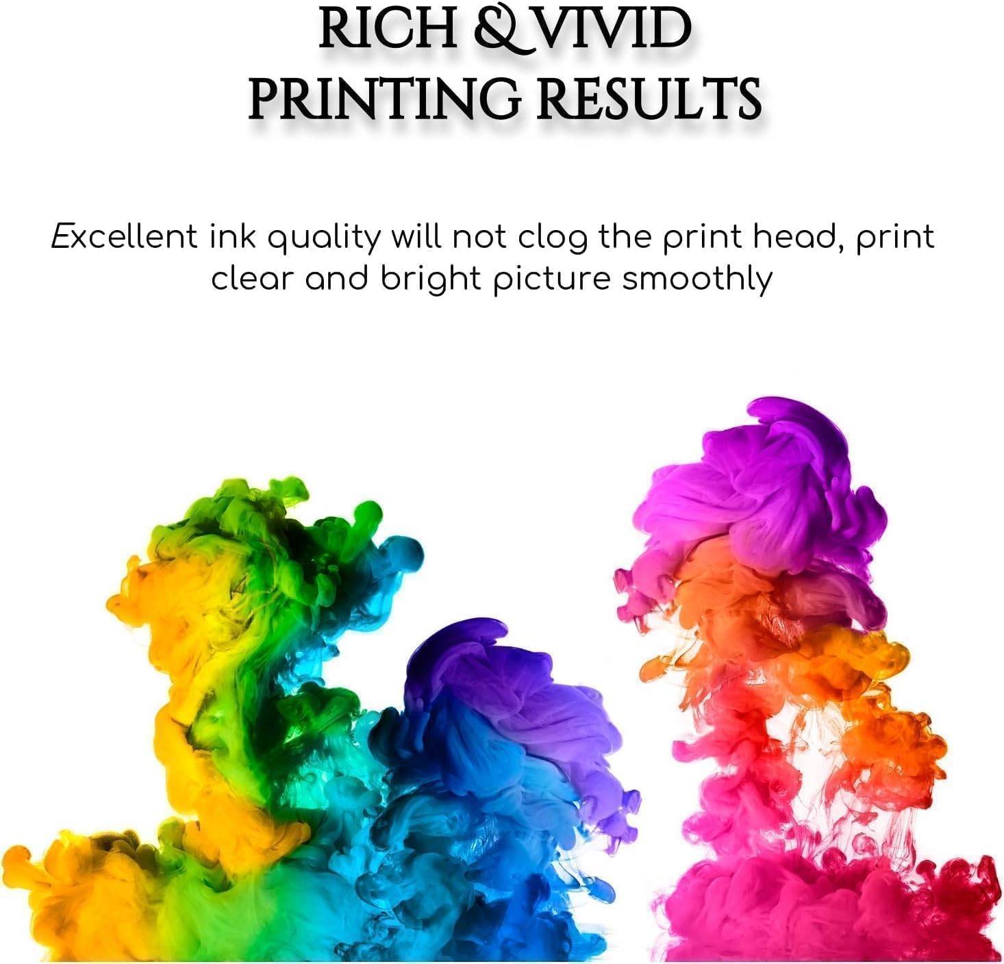 812XL Black Ink Cartridges Remanufactured for epson 812xl Ink cartridges Combo Pack Work with Work for WF-7840 WF-7820 WF-7310 EC-C7000 Printers(2 Black)