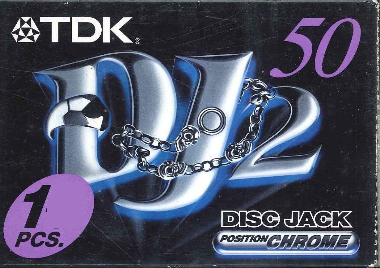 TDK DJ2 50 cassettes chromées type II