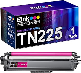 E-Z Ink (TM Compatible Toner Cartridge Replacement for Brother TN225 Magenta to Use with MFC-9130CW HL-3170CDW HL-3140CW HL-3180CDW MFC-9330CDW MFC-9340CDW HL-3180CDW DCP-9020CDN (Magenta, 1 Pack)