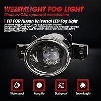 Vista 5 de Nueva Versión Luz Antiniebla LED de Reemplazo Para 2004-2018 Nissan Sentra /11-14 Nissan Maxima/Altima Sedan 07 en adelante/ 14-16 Rogue/ 08-10