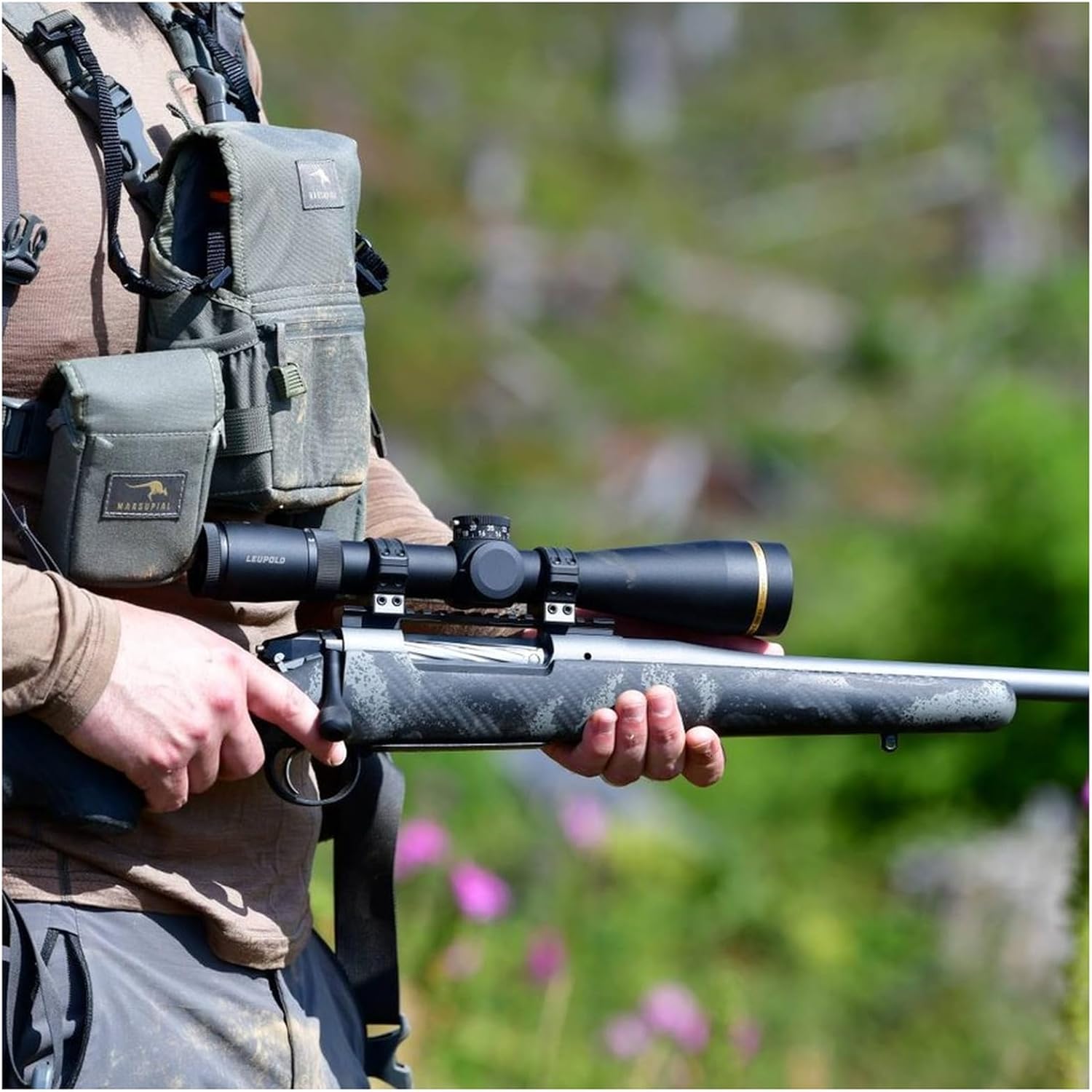 WARNE HyperLite Picatinny-Style Rings 30mm Low Matte Black