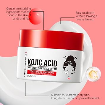 Face And Body hyperpigmentation cream, Dark Spot Remover for Face, Anti Freckles & Hyperpigmentation Corrector, Hydrating Face Creams for Dry Skin,Natural Ingredients Moisturizer(30g)