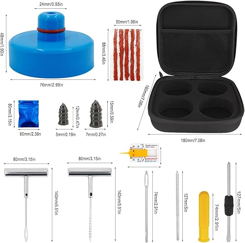 Miniatura 2 de Almohadillas para gato, bola de elevación Tesla, para Tesla modelo Y3SX, con kit de reparación de neumáticos, almohadillas de gato con anillos