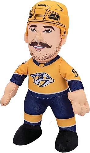 Miniatura 3 de Bleacher Creatures Nashville Predators Filip Forsberg - Figura de peluche de la NHL de 10 pulgadas, una superestrella para jugar o exhibir
