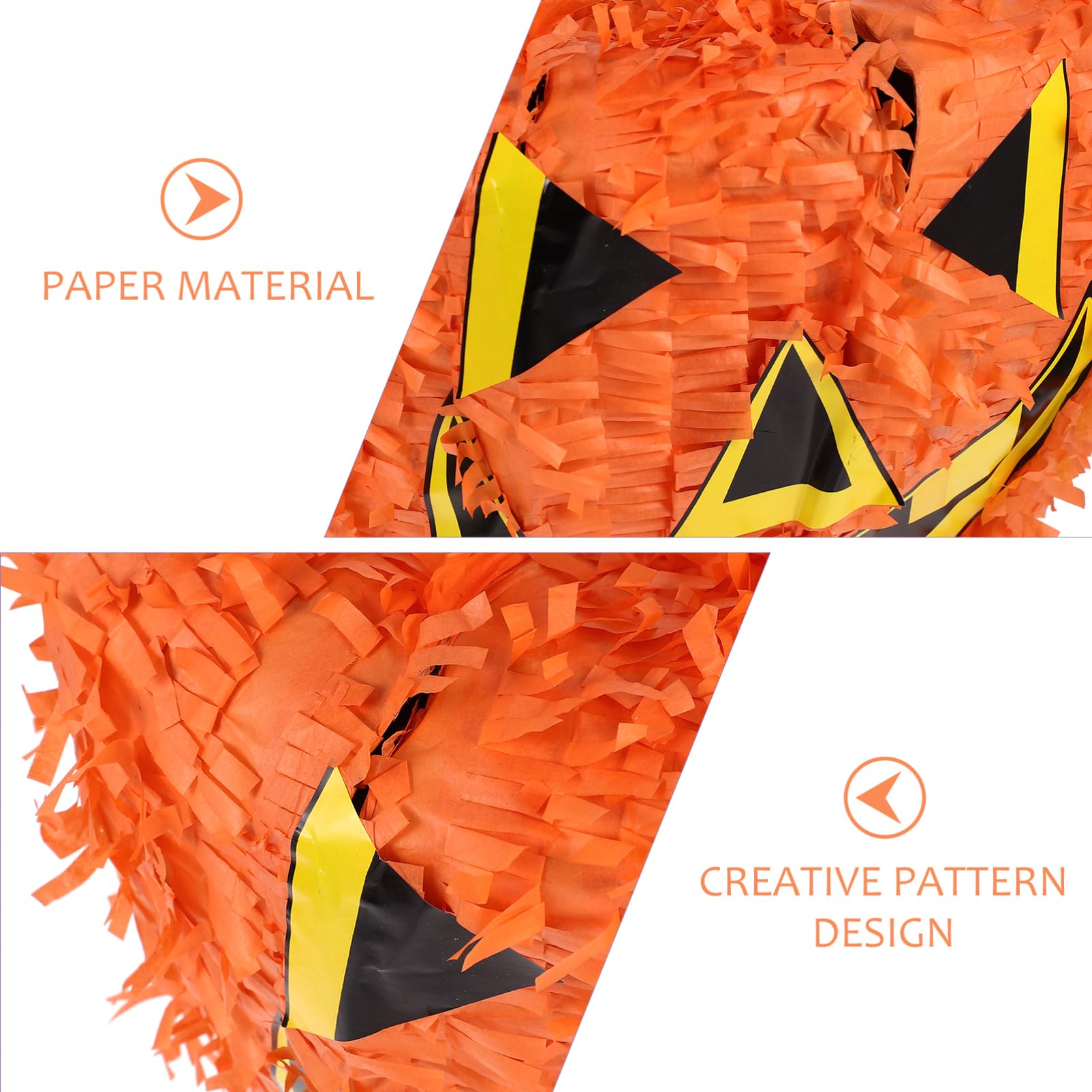 WOONEKY Funny Für Kindergeburtstag Kreative Halloween Deko Papier Mit Süßigkeiten Füllbar Für Partys Und Festlichkeiten Für Jungen Und Mädchen